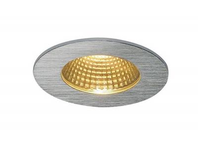 SLV InbouwspotPatta Round 8cm metaalgrijs - 114426