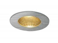 SLV InbouwspotPatta Round 8cm metaalgrijs - 114426