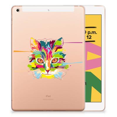 Apple iPad 10.2 | iPad 10.2 (2020) | 10.2 (2021) Tablet Back Cover Cat Color Apple iPad 10.2 | iPad 10.2 (2020) | 10.2 (2021) Tablet Back Cover Cat Color