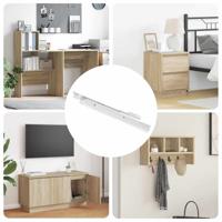 Ladegeleider 87 pcs Wit Staal