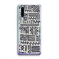 Marrakech print: Huawei P30 Transparant Hoesje