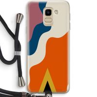 Noor A: Samsung Galaxy J6 (2018) Transparant Hoesje met koord