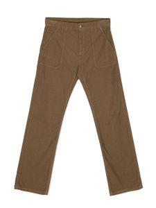 Bonpoint pantalon en velours côtelé - Marron