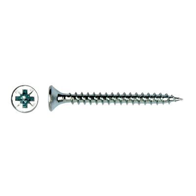 pgb-Europe PGB-FASTENERS | Spaanplaatschroef VK-Z Ø 4,50x60 Zn | 200 st PGWVZV001004500603
