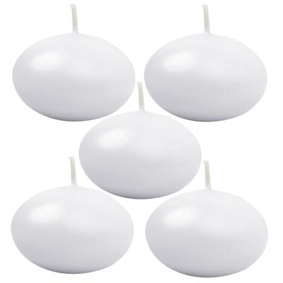 20x Bruiloft/huwelijk drijfkaarsen wit 5 cm 20x Bruiloft/huwelijk drijfkaarsen wit 5 cm