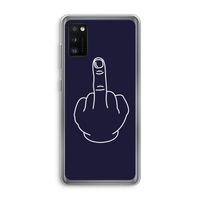 F**k U: Samsung Galaxy A41 Transparant Hoesje