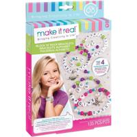 Make It Real blokletter alfabet armbanden maken set