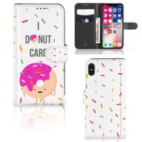 Apple iPhone Xs Max | Book Cover | Donut Roze
