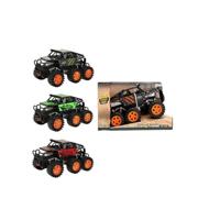 Toi-Toys Toi toys monster truck 6 wielen frictie