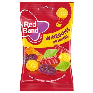 Red Band Red Band - Winegums 120 Gram 12 Stuks