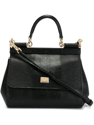Dolce & Gabbana sac à main Sicily médium - Noir