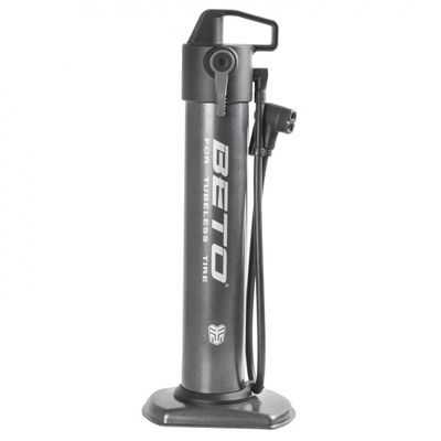 Beto Fietspomp universeel (av,dv,fv) 13 bar staal grijs
