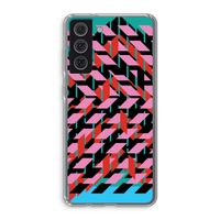 Skew Blush 2: Samsung Galaxy S21 FE Transparant Hoesje