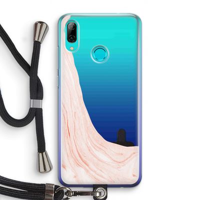 Peach bath: Huawei P Smart (2019) Transparant Hoesje met koord