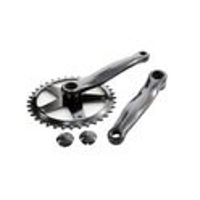 crankstel 36t 152 zwart
