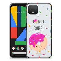 Google Pixel 4 | Siliconen Case | Donut Roze