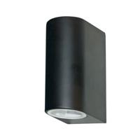 Searchlight Zwarte muurspotSplot - 8008-2BK-LED