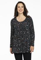 Yoek Tuniek flare STARLIGHT | Zwart | Maat 38/40