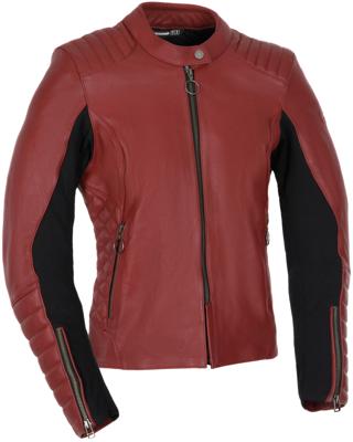 OXFORD Leather jacket rad ws red 44