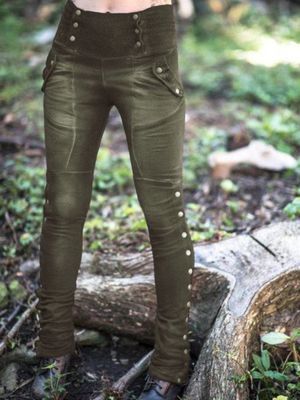 Casual Pockets Solid Leggings Casual Pockets Solid Leggings