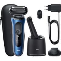 Elektrisch scheermes met precisiemaaier Braun Series 6 61 -B7200CC - Center SmartCare, Bleu
