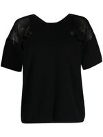 DKNY round-neck cotton T-shirt - Noir