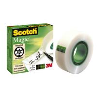 Quantore Onzichtbaar plakband scotch magic 810 19mmx33m