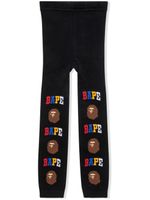 A BATHING APE® legging Ape Head - Noir