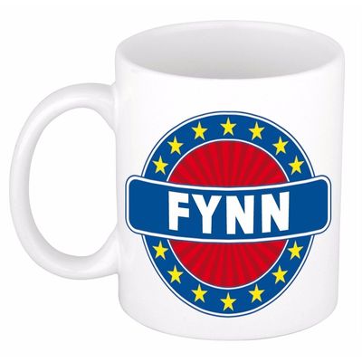Fynn naam koffie mok / beker 300 ml