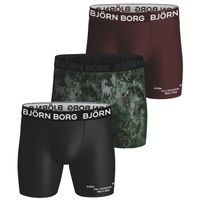 Bjorn Borg Boxershort Performance 3-pack rood - thumbnail