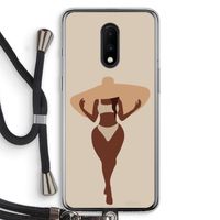 Let's get salty: OnePlus 7 Transparant Hoesje met koord
