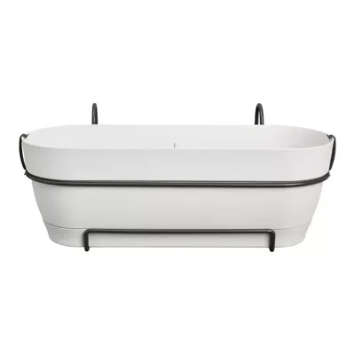 Elho Vibia Campana balkonbak Allin1 50 cm zijde wit