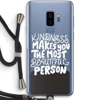The prettiest: Samsung Galaxy S9 Plus Transparant Hoesje met koord