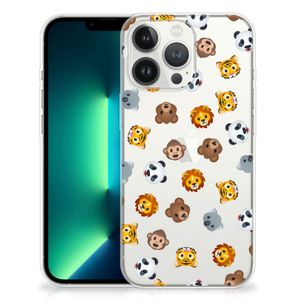 TPU bumper voor iPhone 13 Pro Max Dieren Emojis