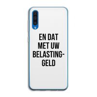 Belastinggeld: Samsung Galaxy A50 Transparant Hoesje