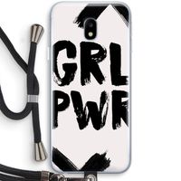 Girl Power #2: Samsung Galaxy J3 (2017) Transparant Hoesje met koord Girl Power #2: Samsung Galaxy J3 (2017) Transparant Hoesje met koord