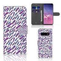 Samsung Galaxy S10 Plus | Telefoon Hoesje | Feathers Color