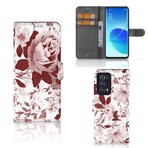 Hoesje OPPO Reno 6 Pro Plus 5G Watercolor Flowers