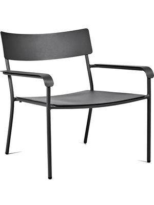 Serax lot de deux chaises longues August - Noir