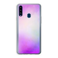 Clouds pastel: Samsung Galaxy A20s Transparant Hoesje