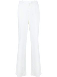 ETRO pantalon de tailleur à plis marqués - Blanc