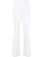 ETRO pantalon de tailleur à plis marqués - Blanc