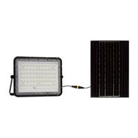 V-TAC VT-120W Zwarte Solar schijnwerpers - 10W - IP65 - 1200 Lumen - 6400K