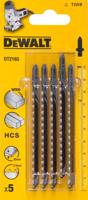 DeWALT DT2165 T 101 B Decoupeerzaagblad voor Hout & Laminaat VE=5