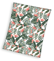 Sweet Home fleece plaid meerkleurig 150x200cm