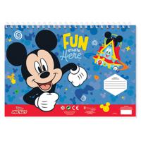 Mickey mouse Mickey Mouse Kleurplaten met Stencil en Stickervel