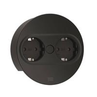 BACHMANN TWIST2 2xCEE7/3 2,0m AEH RAL9005 30GE rond
