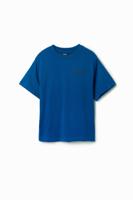 Arty T-shirt met hart - BLUE - 11/12