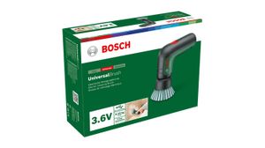 Bosch 0 603 3E0 000 elektrische reinigingsborstel Zwart Batterij/Accu Lithium-Ion (Li-Ion)