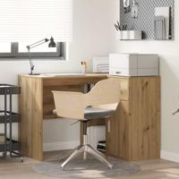 Hoekbureau met lade artisanaal eikenkleurig 102 x 50 x 75 cm